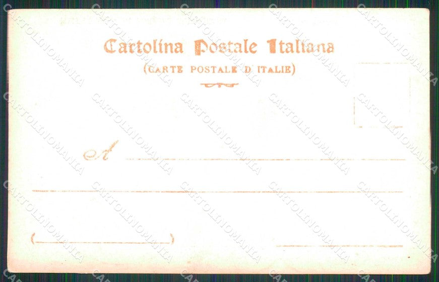 Roma Nettuno Poligono d'Artiglieria Militari cartolina RT3377 – retro