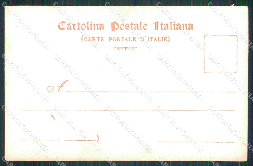 Roma Nettuno Poligono d'Artiglieria Salto Militari cartolina RT3378 – retro
