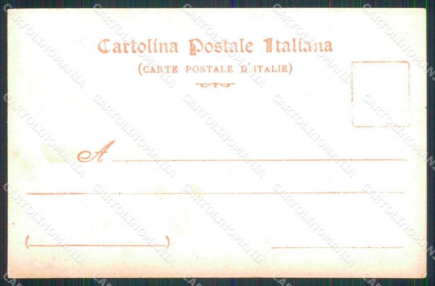 Roma Nettuno Poligono d'Artiglieria Ufficiali Militari cartolina RT3379 – retro