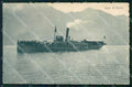 Brescia Desenzano del Garda Lago Battello Baldo Poesia cartolina RT3432 – fronte