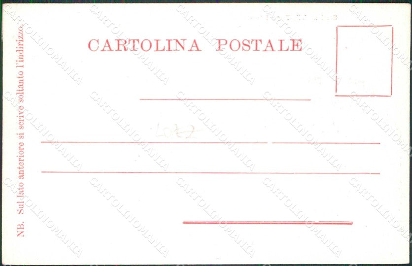 Taranto Città Stazione delle Torpediniere Lopez cartolina RT3447 – retro