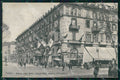 Torino Città Piazza Carlo Felice Grand Hotel Brunner 12284 cartolina RT3464 – fronte