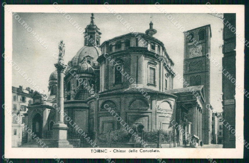 Torino Città Chiesa della Consolata cartolina RT3472 – fronte