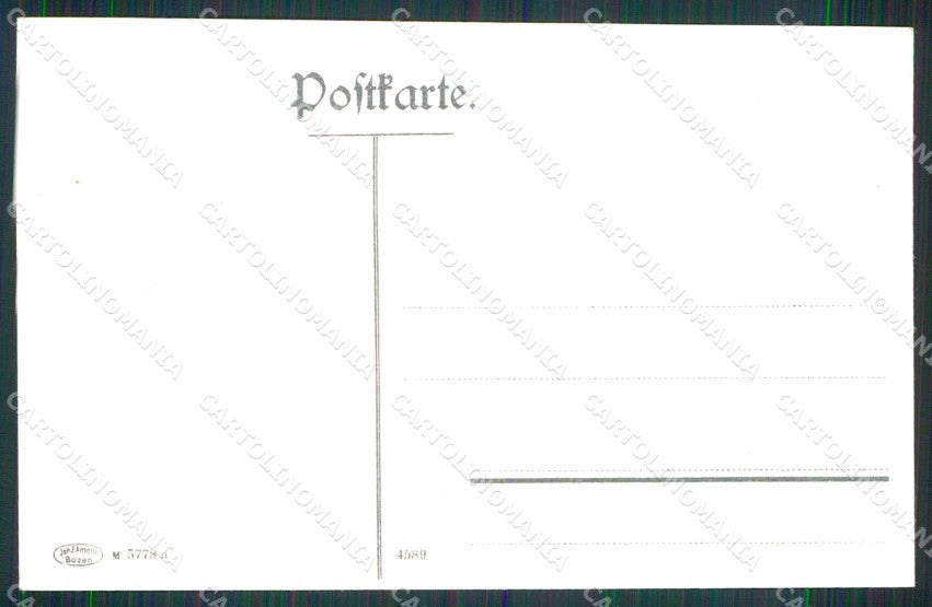 Bolzano Stelvio Trafoi Hotel Post cartolina RT3533 – retro