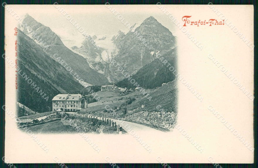 Bolzano Stelvio Trafoi ABRASA cartolina RT3541 – fronte