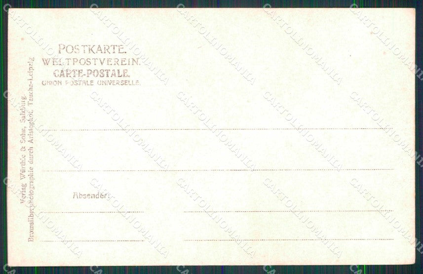 Bolzano Stelvio Trafoi Tre Pozzi Foto cartolina RT3546 – retro