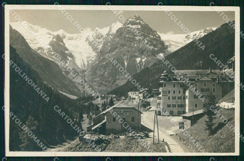 Bolzano Stelvio Trafoi Hotel Posta Foto cartolina RT3548 – fronte