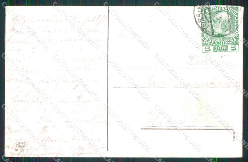 Trento Torbole Lago di Garda Belvedere cartolina RT3549 – retro