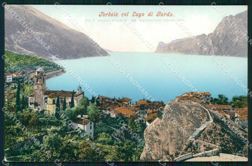 Trento Torbole Lago di Garda cartolina RT3552 – fronte