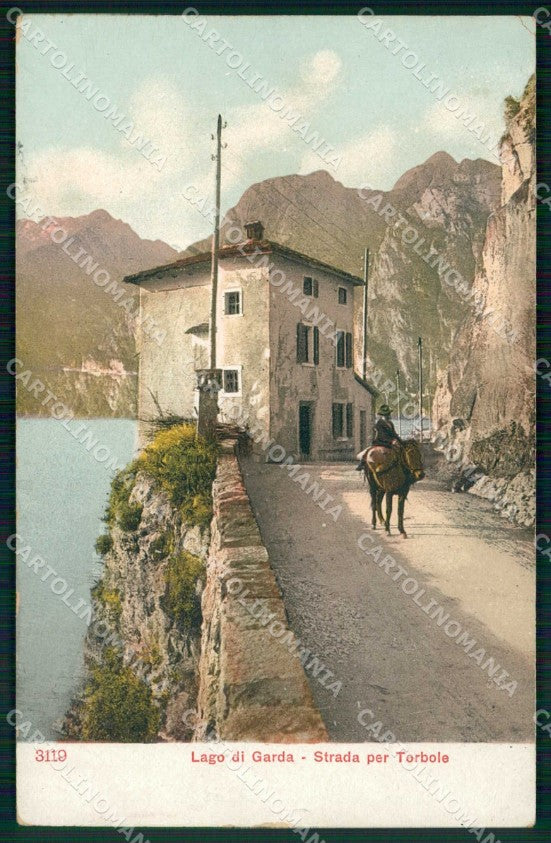 Trento Torbole Lago di Garda cartolina RT3557 – fronte