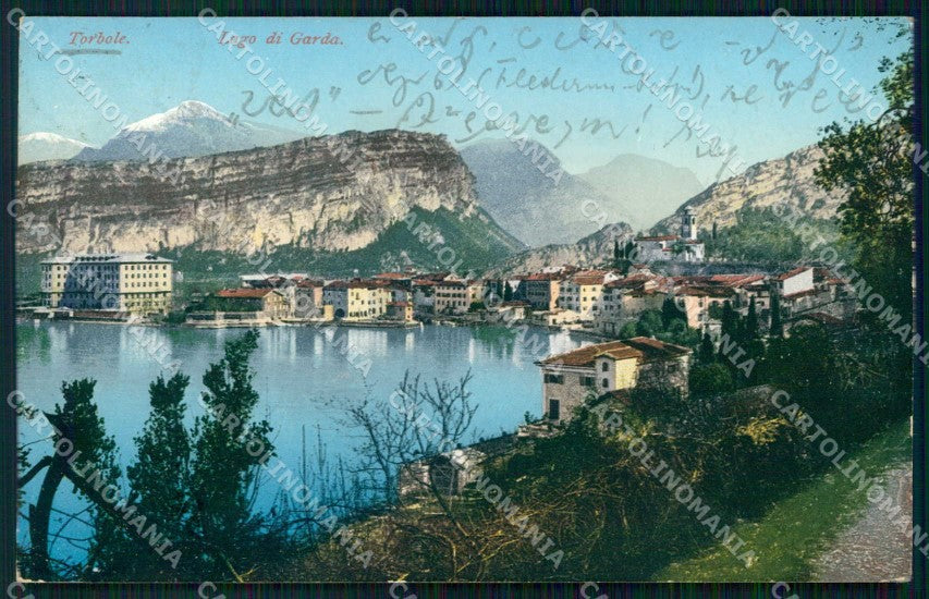 Trento Torbole Lago di Garda cartolina RT3558 – fronte