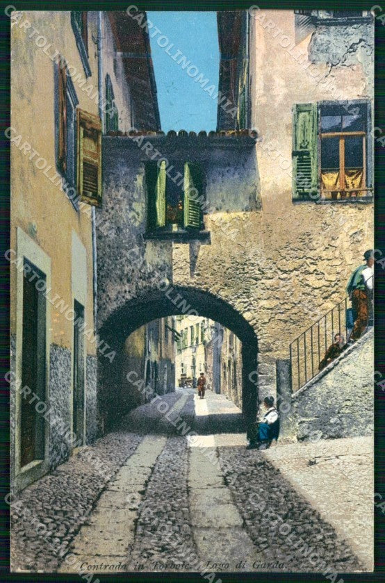 Trento Torbole Lago di Garda Contrada cartolina RT3574 – fronte
