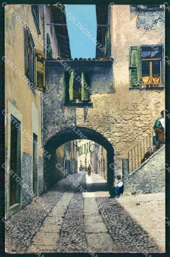 Trento Torbole Lago di Garda Contrada cartolina RT3575 – fronte