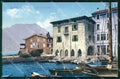Trento Torbole Lago di Garda Porto con Barche cartolina RT3576 – fronte