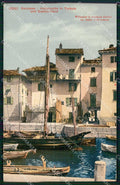 Trento Torbole Lago di Garda Porto con Barche cartolina RT3579 – fronte