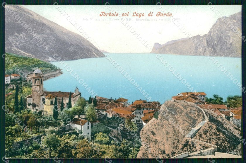 Trento Torbole Lago di Garda cartolina RT3580 – fronte