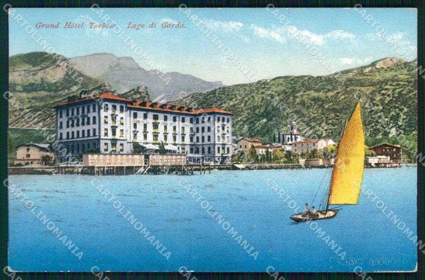 Trento Torbole Lago di Garda Grand Hotel cartolina RT3581 – fronte