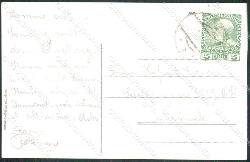 Trento Torbole Lago di Garda cartolina RT3588 – retro