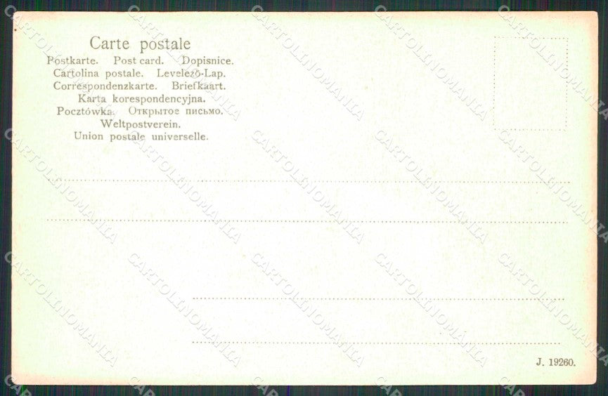 Trento Torbole Ricordo a Goethe Lago di Garda cartolina RT3600 – retro