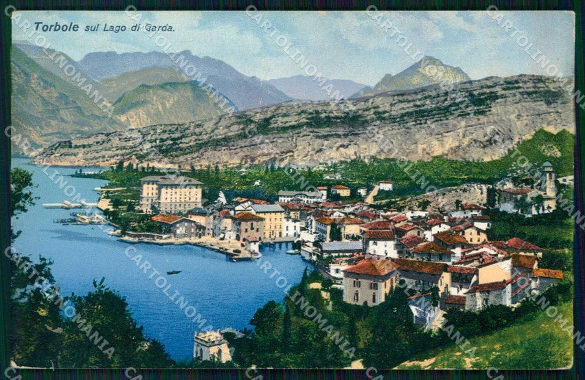 Trento Torbole Lago di Garda cartolina RT3607 – fronte
