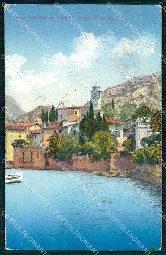Trento Torbole Lago di Garda Villa Giuliani cartolina RT3611 – fronte