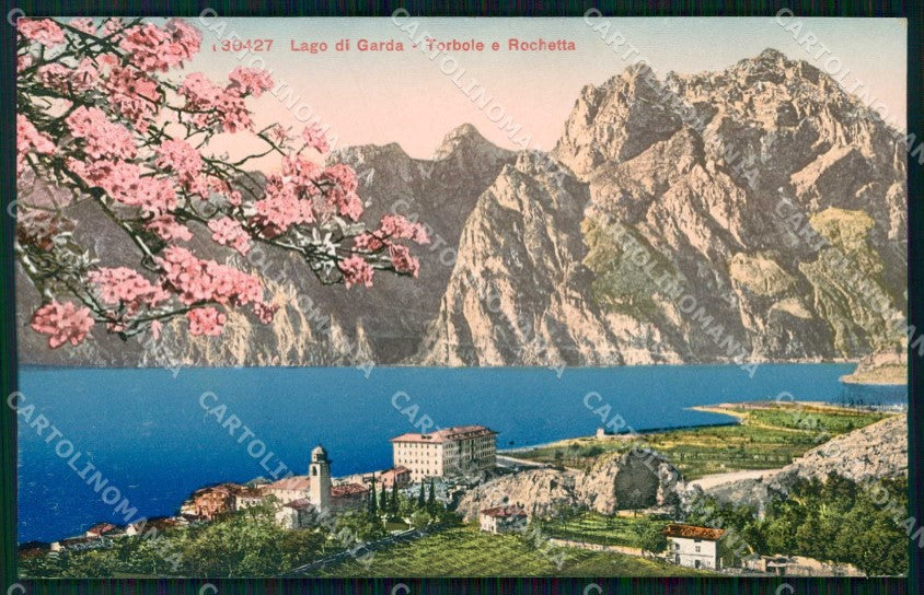 Trento Torbole Lago di Garda Rocchetta cartolina RT3612 – fronte
