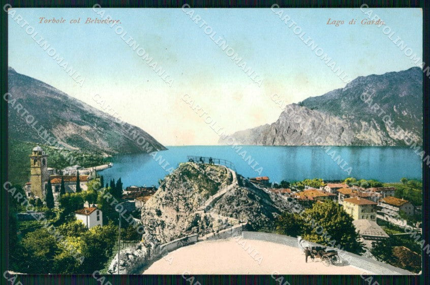 Trento Torbole Lago di Garda Belvedere cartolina RT3620 – fronte