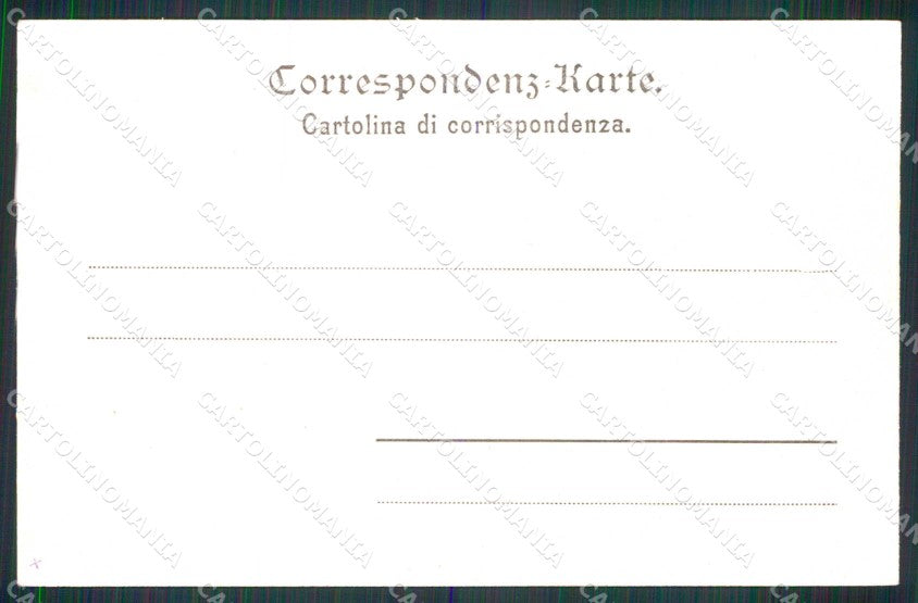Trento Città Piazza Dante Doss Stengel 17126 cartolina RT3633 – retro