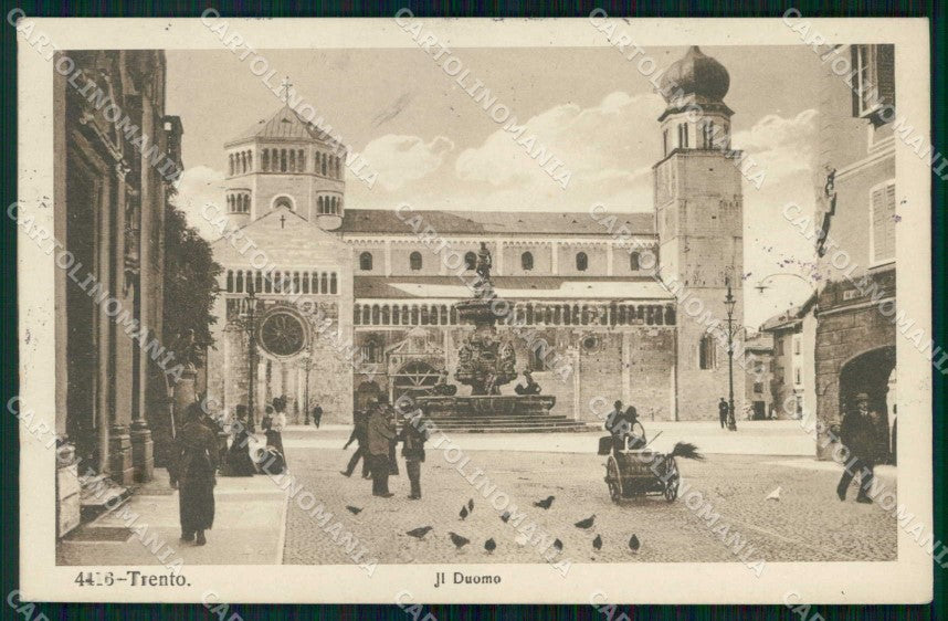 Trento Città Duomo cartolina RT3644 – fronte