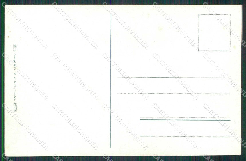 Trento Città Porta Aquila Via Bernardo Clesio Stengel 42778 cartolina RT3672 – retro