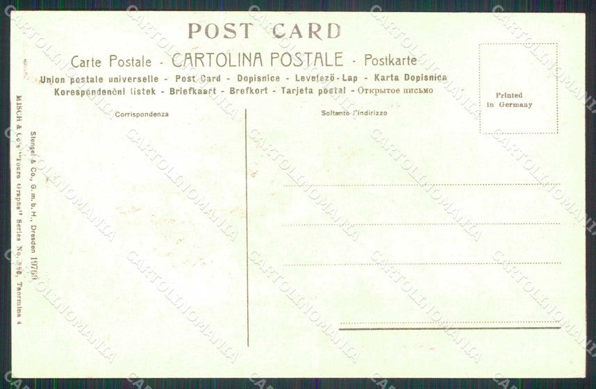 Messina Taormina Stengel 19769 cartolina RT3717 – retro