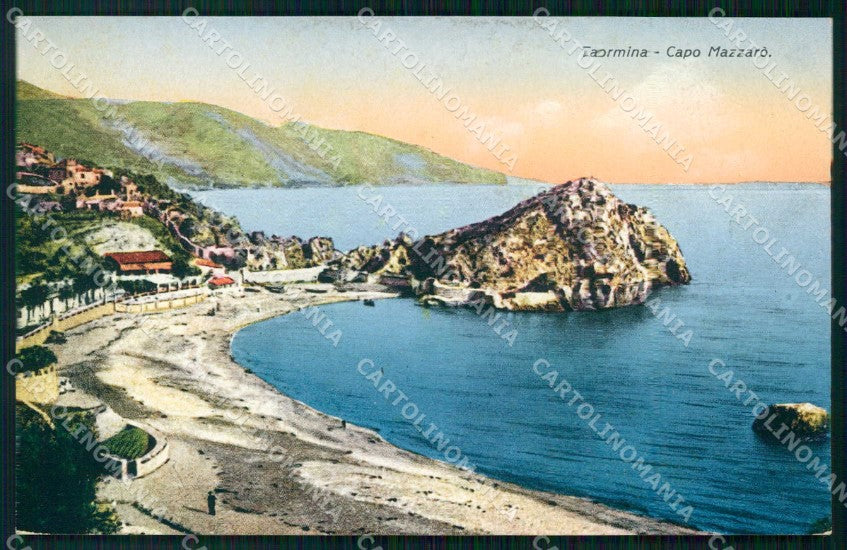 Messina Taormina Capo Mazzarò cartolina RT3736 – fronte