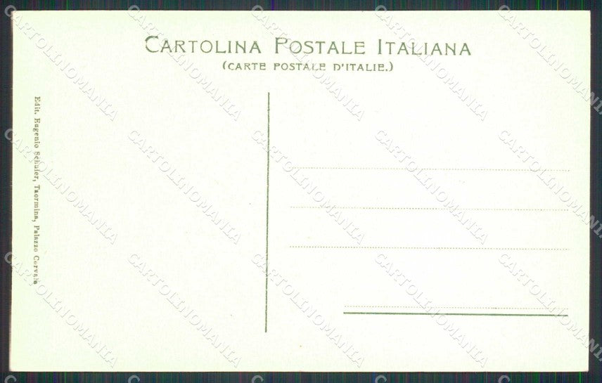 Messina Taormina Portatrici d'Acqua Mestieri cartolina RT3737 – retro