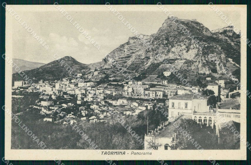 Messina Taormina cartolina RT3749 – fronte