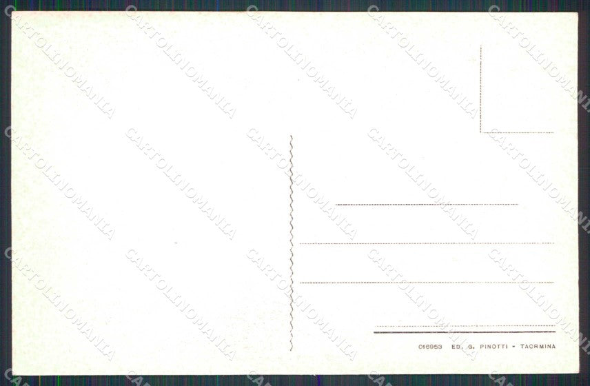 Messina Taormina cartolina RT3749 – retro
