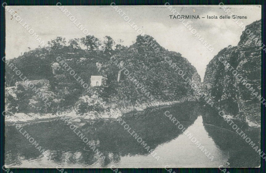 Messina Taormina Isola delle Sirene cartolina RT3756 – fronte