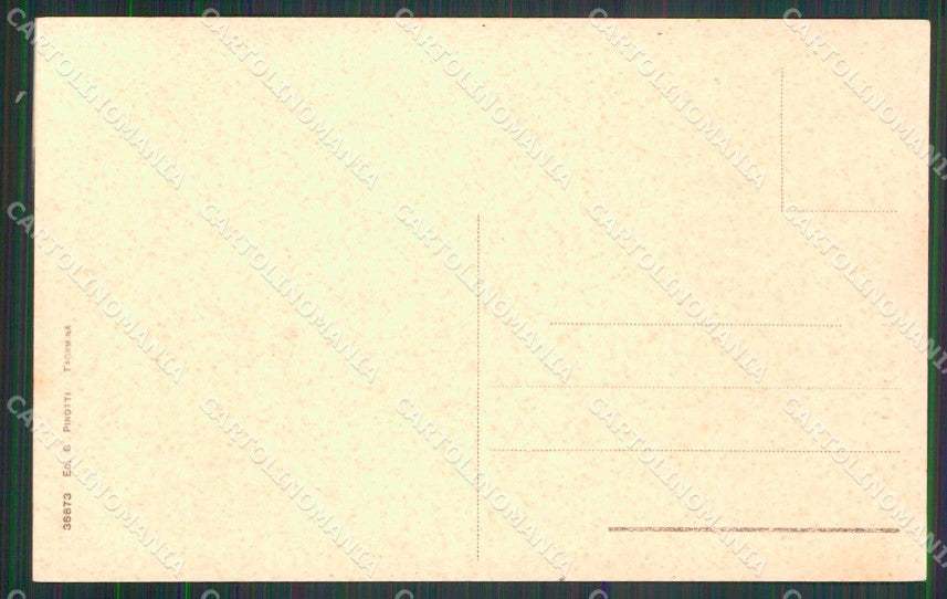 Messina Taormina Porta Catania cartolina RT3816 – retro
