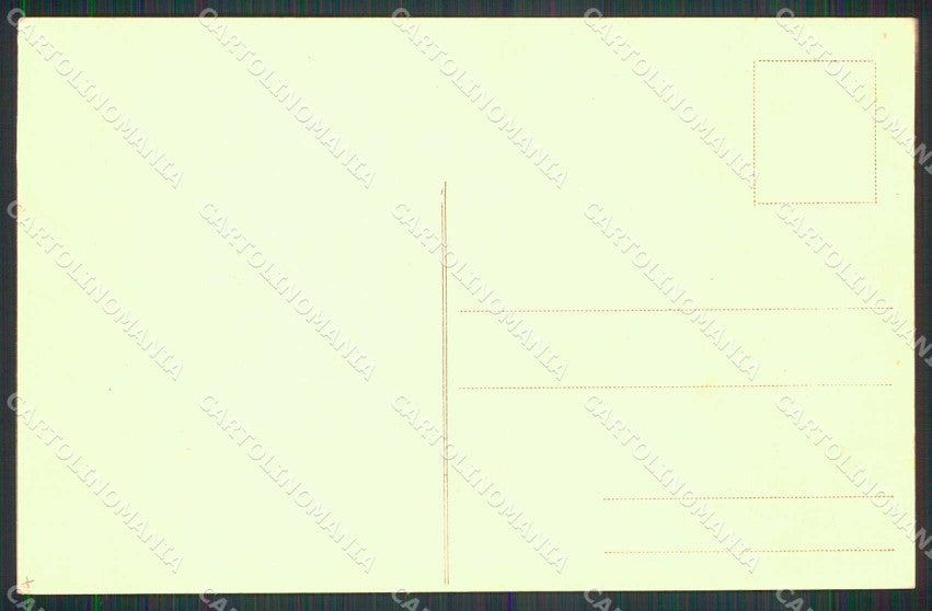 Messina Taormina Eruzione dell'Etna cartolina RT3817 – retro