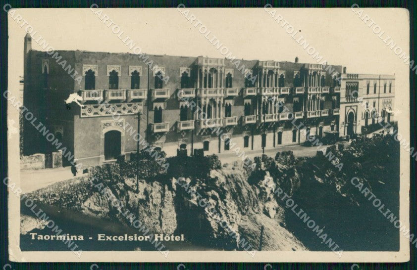 Messina Taormina Excelsior Hotel Foto cartolina RT3839 – fronte