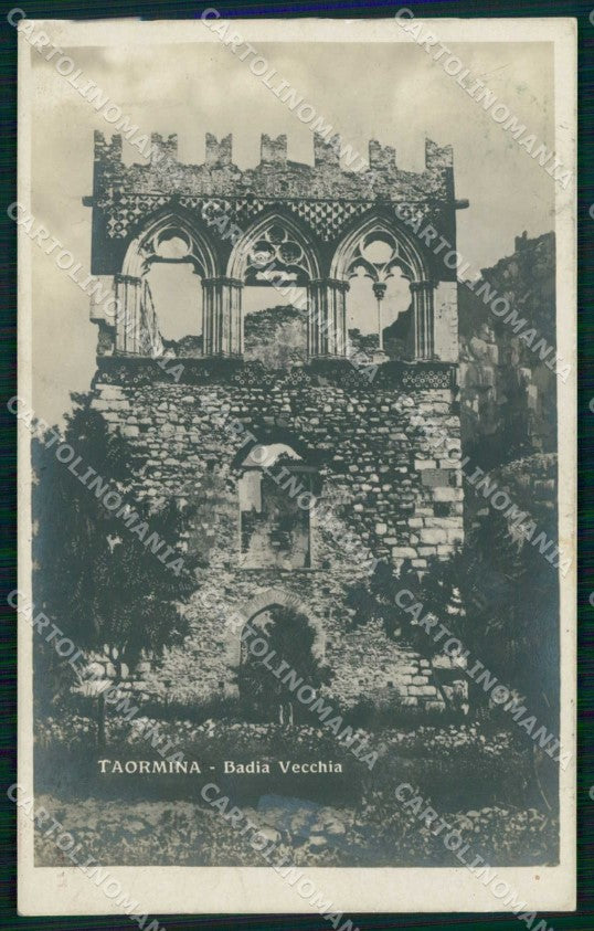 Messina Taormina Badia Vecchia Foto cartolina RT3840 – fronte