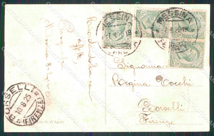 Messina Taormina Badia Vecchia Foto cartolina RT3840 – retro
