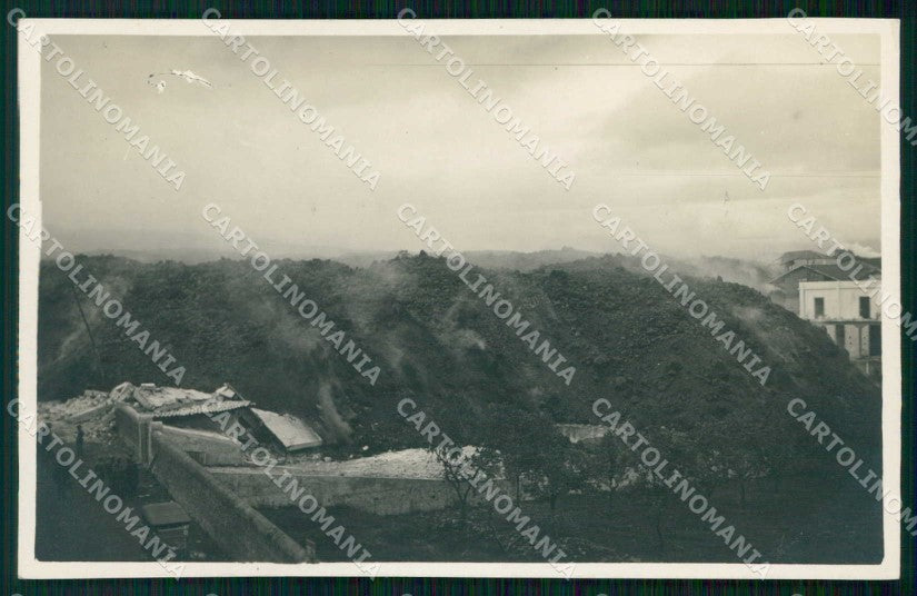 Messina Taormina Mascali Sepolta dalla Lava Foto cartolina RT3843 – fronte
