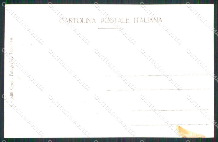 Messina Taormina Hotel Timeo ABRASA Foto cartolina RT3847 – retro
