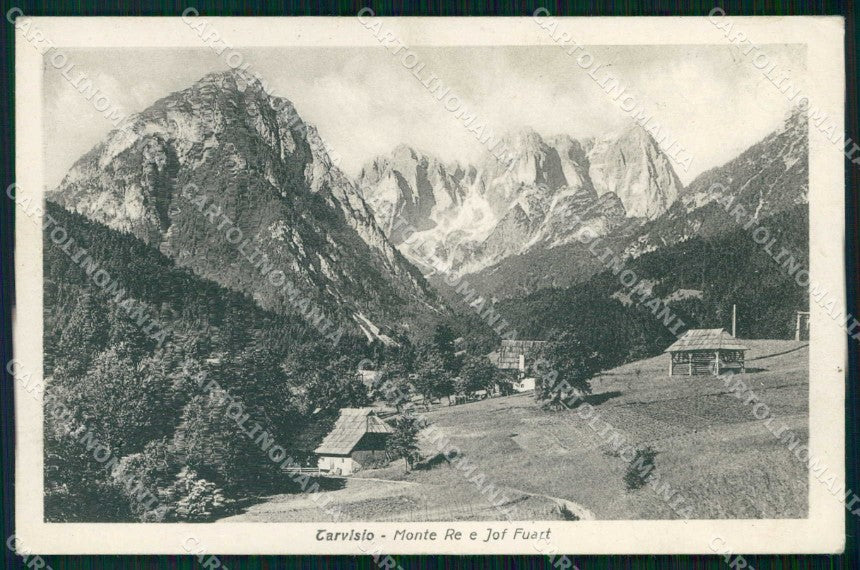 Udine Tarvisio Monte Re Jof Fuart cartolina RT3858 – fronte