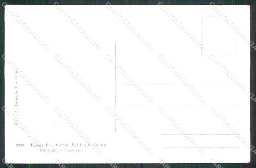 Udine Tarvisio Monte Re Jof Fuart cartolina RT3858 – retro