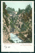 Udine Tarvisio Orrido dello Slizza cartolina RT3875 – fronte