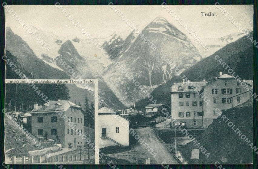 Bolzano Stelvio Trafoi Dolomiti cartolina RT3880 – fronte