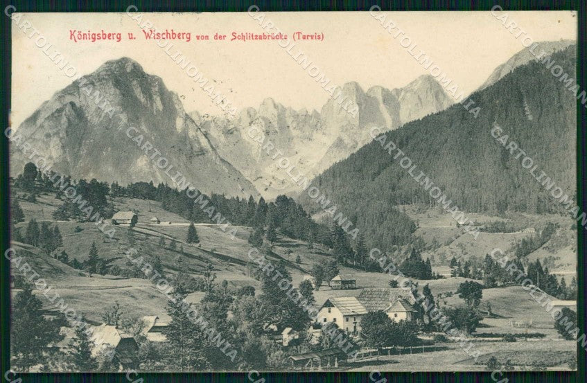 Udine Tarvisio Ponte Slizza Stengel 5582 cartolina RT3883 – fronte