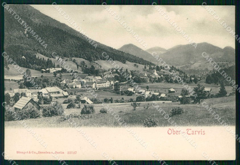 Udine Tarvisio Stengel 22127 cartolina RT3887 – fronte