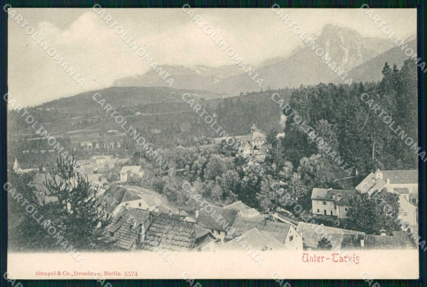Udine Tarvisio Stengel 5574 cartolina RT3888 – fronte